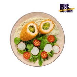 Frozen fried Kiev cutlets, DONE COOKIN, 30 units x 145 g, 4,36 kg